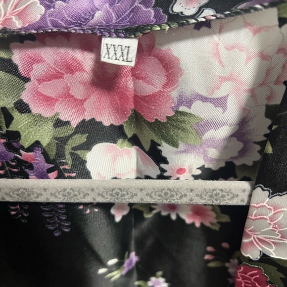 Floral Kimono Robe - Picture 2 of 2